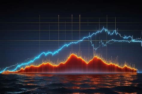 Premium AI Image | Energy crisis rising graph data chart representing ...