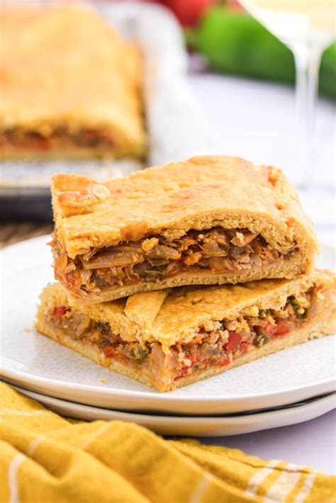 Empanada Gallega (Savory Galician Pie) - Recipes From Europe