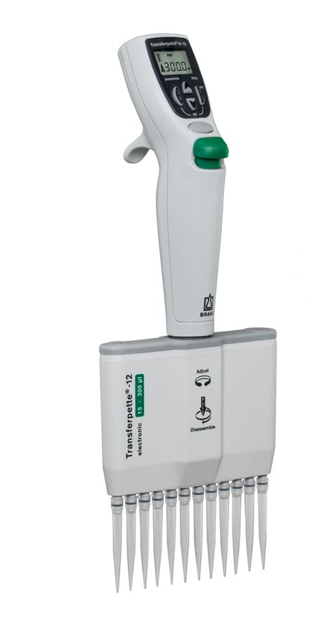 BrandTech™ Transferpette™ -8/-12 electronic Multichannel Pipette - TRADE-UP PROMO | Fisher ...