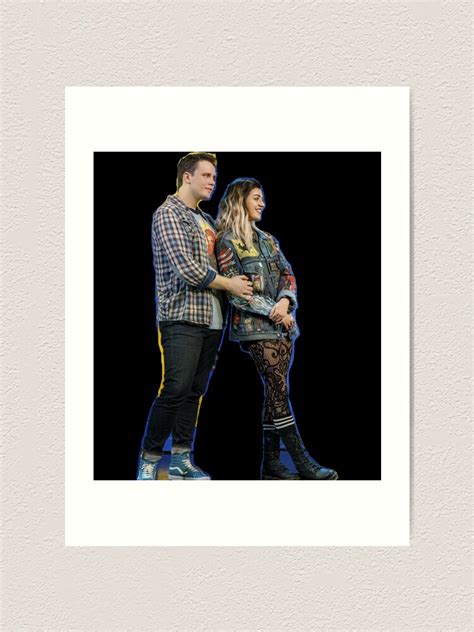 "Janis And Damian Mean Girls The Musical Sticker" Art Print for Sale by marjane179 | Redbubble