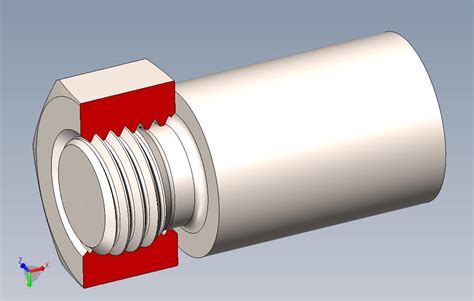 公制螺钉螺纹螺母和螺栓-真正的ISO型材-任何尺寸_SOLIDWORKS 2015_模型图纸免费下载 – 懒石网