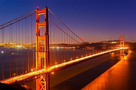 Golden Gate Bridge - WorldAtlas