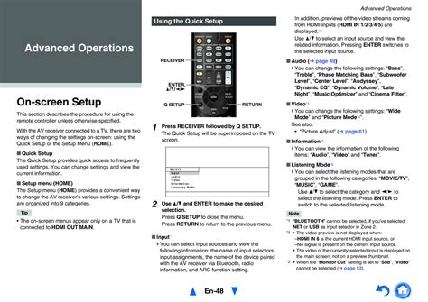 Onkyo TX-NR626 Manual: Complete Setup Guide for Auto Setup Remote and ...