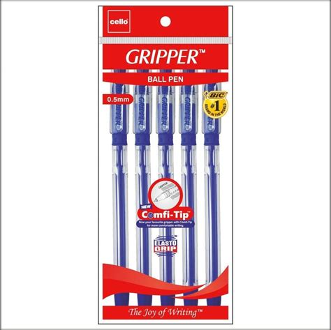 Cello Gripper Ball Pen, Pack of 5 Pens – bookwalas