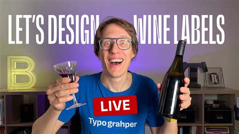 Typographic Wine Label Design - Pimp my Type