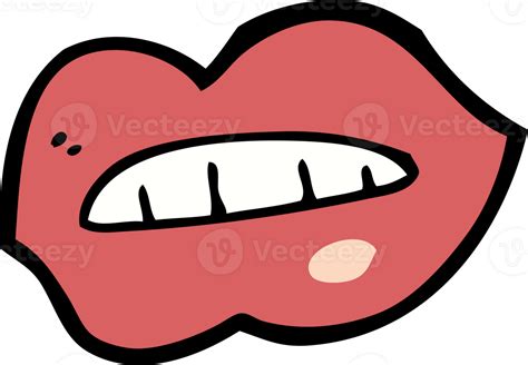 cartoon lips drawing 46876150 PNG