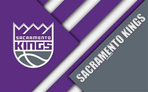 Download NBA Logo Basketball Sacramento Kings Sports 4k Ultra HD Wallpaper