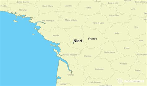 Where is Niort, France? / Niort, Poitou-Charentes Map - WorldAtlas.com