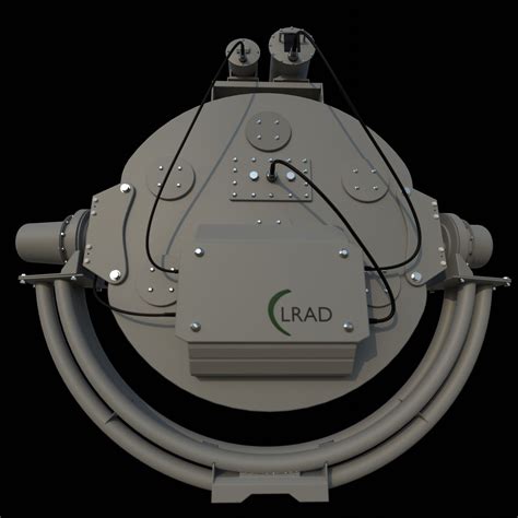 3D model LRAD Long Range Acoustic Device sonic weapon police military VR / AR / low-poly | CGTrader