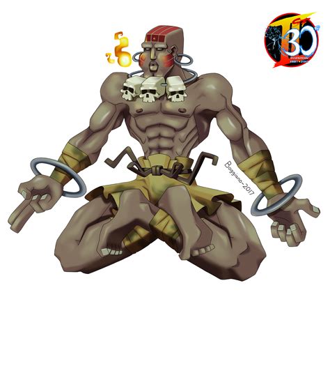 Our Street Fighter 30th Tribute: Dhalsim in Street Fighter II | Game-Art-HQ