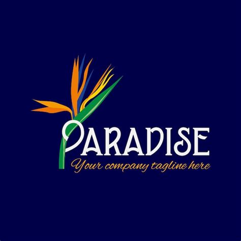 Premium Vector | Paradise logo design