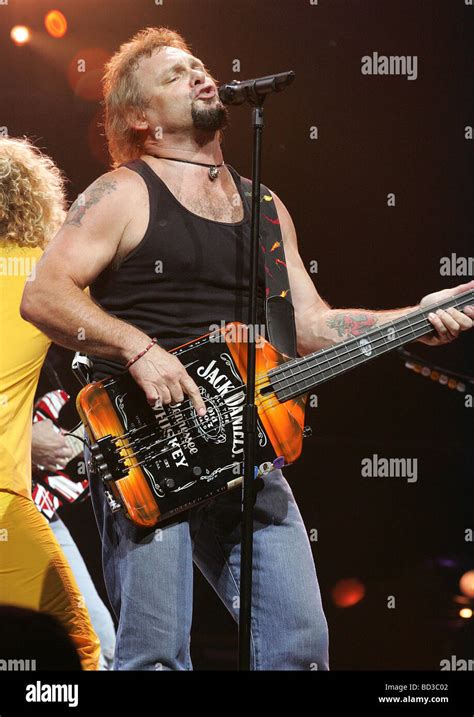 VAN HALEN - US rock group with Michael Anthony Stock Photo - Alamy