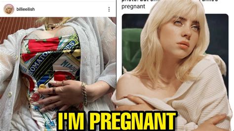 Omg! Billie Eilish finally confirms her pregnancy rumours - YouTube