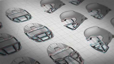 Future Football Helmet Design Case Study :: Behance