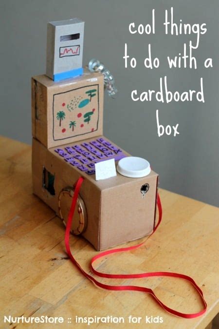 Cardboard Box Art For Kids