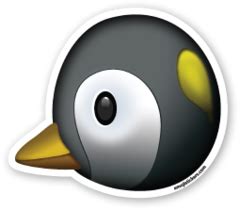 Penguin - EmojiStickers.com | Penguins, Emoji stickers, Emoji