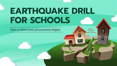 Simulacro de terremoto para escuelas | Google Slides & PPT