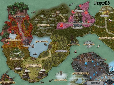 Feywild | Inkarnate - Create Fantasy Maps Online