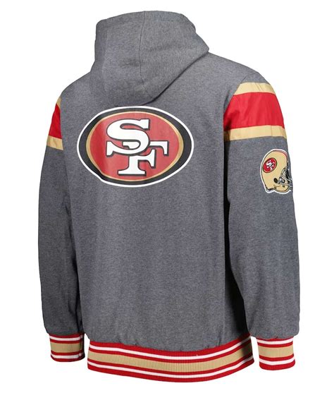 Extreme San Francisco 49ers Gray Hoodie