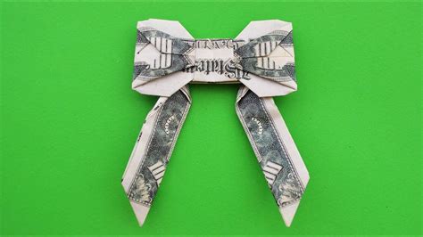 How To Make A Ribbon Out Of A Dollar Bill