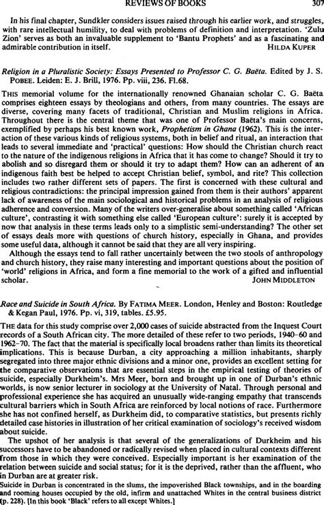 Race and Suicide in South Africa. By Fatima Meer. London, Henley and Boston: Routledge & Kegan ...