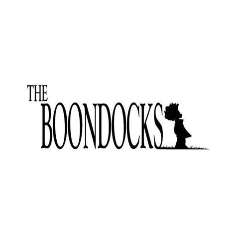 The Boondocks Logo | Boondocks, Boondocks drawings, The boondocks cartoon