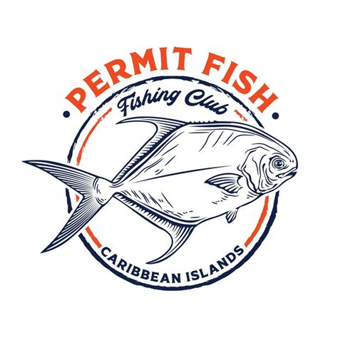 Permit fish vector illustration in hand drawn style, perfect for t shirt design and fishing ...