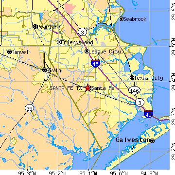 Santa Fe, Texas (TX) ~ population data, races, housing & economy