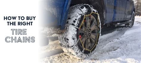 Snow Tire Chain Overview: How to Buy the Right Tire Chains | etrailer.com