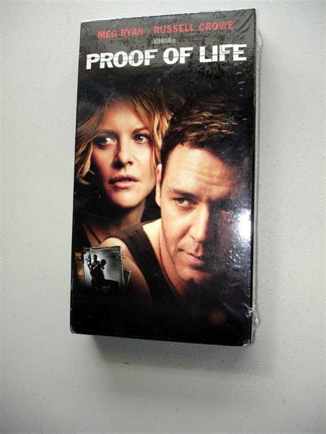 Proof of Life VHS Meg Ryan, Russell Crowe, David Morse, Pamela Reed, David Ca