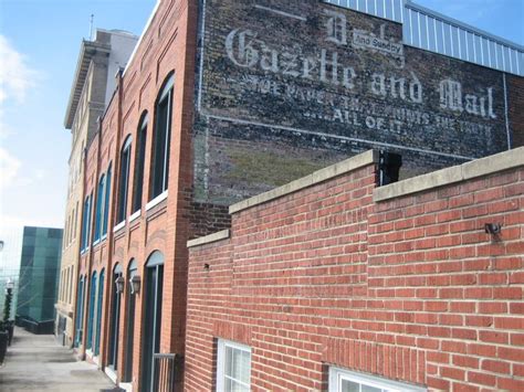 Cashin and Hall Sign on Abandoned Building in Morristown, TN