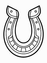 Horseshoe colouring Book Pages For Children And Adults With Vector  sketch template