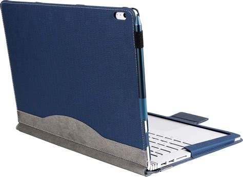 Laptop Case, Microsoft Surface book 2 13.5 inch Case - Premium PU Leather Cover,Magnetic ...