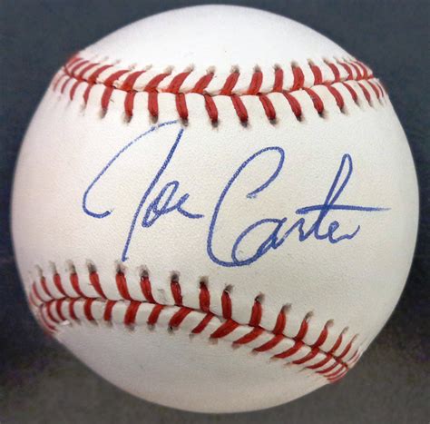 Lot Detail - Joe Carter Autographed Baseball