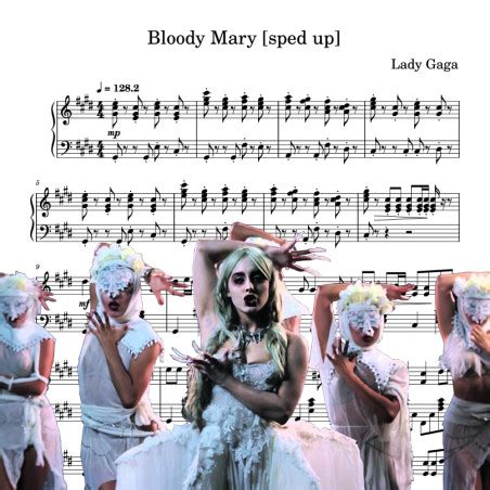 Bloody Mary – Lady Gaga - (Piano Tutorial Bloody Mary, Sheets Piano Score Lady Gaga)