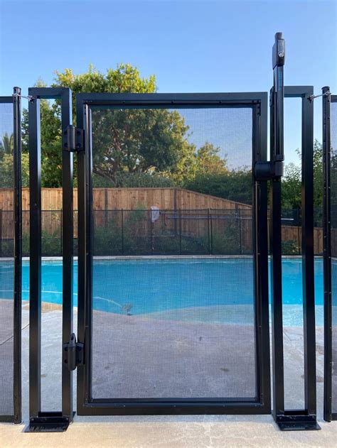 California Pool Fence Gate - Baby Barrier® Pool Fence of San Jose