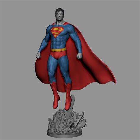 Superman Classic statue - ZBrushCentral