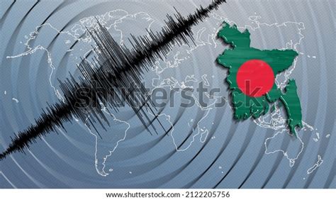 Seismic Activity Earthquake Bangladesh Map Richter Stock Illustration 2122205756 | Shutterstock