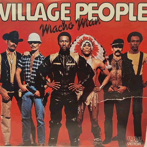 MACHO MAN - VILLAGE PEOPLE (LP) - Reefer Records