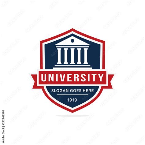 University, college logo vector Stock Vector | Adobe Stock