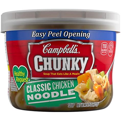 Campbell's Chunky Healthy Request Soup, Classic Chicken Noodle, 15.25 ...