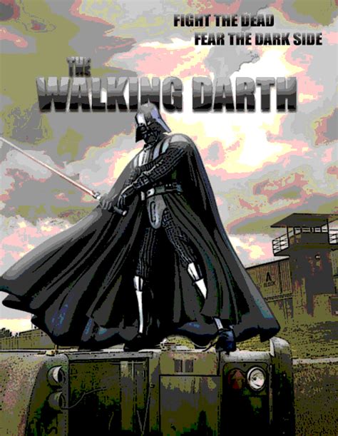 the walking dead darth vader gif | WiffleGif