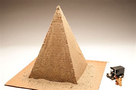 How to Build a Pyramid for a School Project | Ancient egypt projects ...