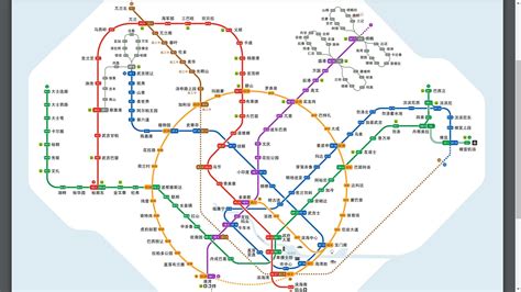 Singapore MRT Line Map