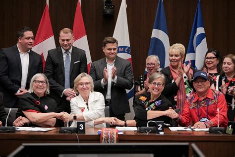 Métis Nation of Alberta and Canada sign historic self government ...