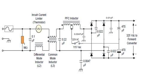 Passive PFC power factor correction | Circuit, Power, Topology