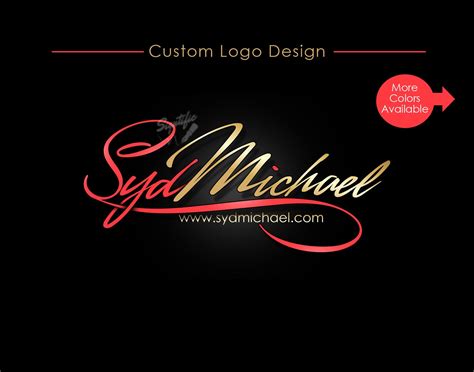 Custom Signature Text Logo, Name Signature Logo Design, Calligraphy ...