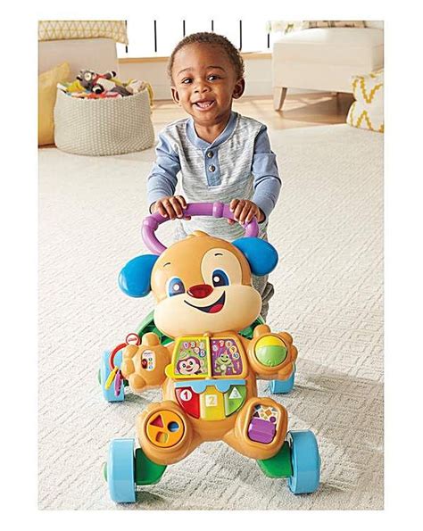 Smart Stages Learn with Puppy Walker (With images) | Fisher price, Baby toys, Laugh