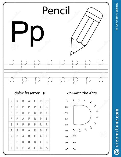 4 Worksheet Words that Begin with P Writing Letter P Worksheet Writing A Z Alphab… | Letter p ...