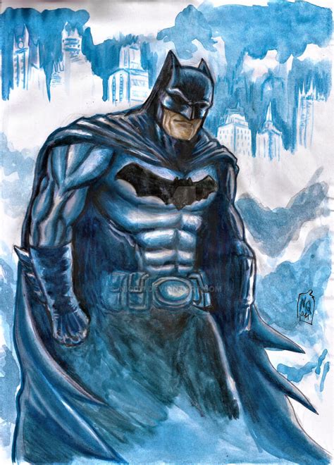 batman blue by nic011 on DeviantArt